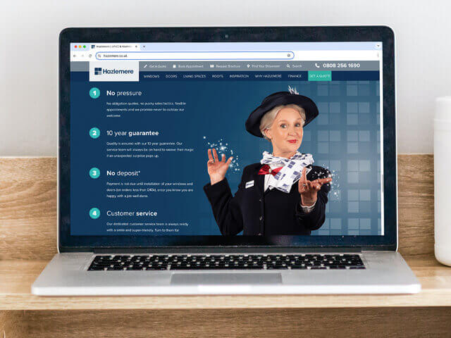 Hazle on the Hazlemere website